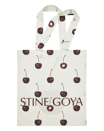 Stine Goya - Cotton Tote Bag - Cherries